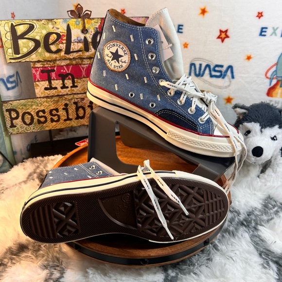 CONVERSE CHUCK 70 HI BLUE - Picture 3 of 8